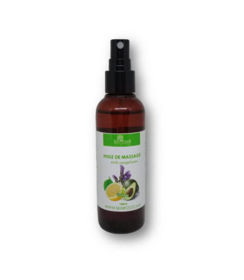 HUILE DE MASSAGE ANTI VERGETURE